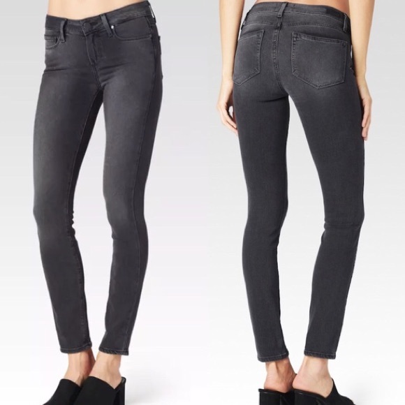 PAIGE Denim - PAIGE • Verdugo Ankle Skinny Jean in Smoke Grey